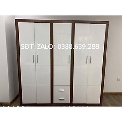 Tủ gỗ MDF loại 5 cánh