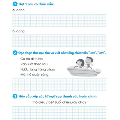 Bài Tập Bổ Trợ Tiếng Việt Cơ Bản Và Nâng Cao Lớp 1 - Tập 2 _MEGA