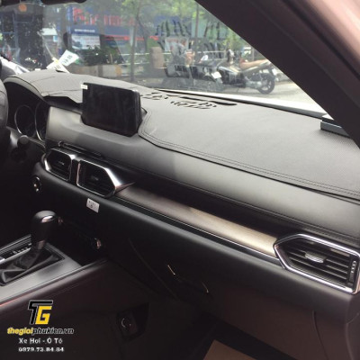 Thảm da Taplo Mazda CX8, CX-8 vân Carbon cao cấp