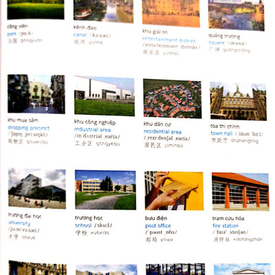 Combo 2 sách Từ điển hình ảnh Tam Ngữ Trung Anh Việt – Visual English Vietnamese Chinese Trilingual Dictionary +Phát triển từ vựng tiếng Trung Ứng dụng (in màu) (Có Audio nghe) +DVD tài liệu 