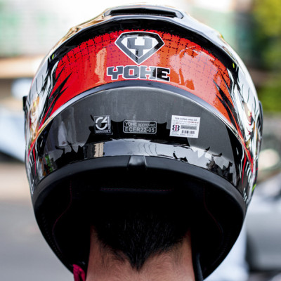 Mũ Bảo Hiểm Fullface Hai Kính YOHE 981