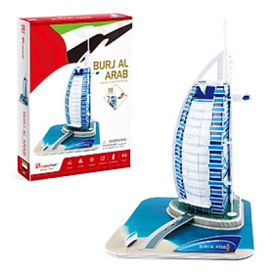 Đồ Chơi Trẻ Em Xếp Hình 3D: Khách Sạn Burj Al Arab Puzzles C065H