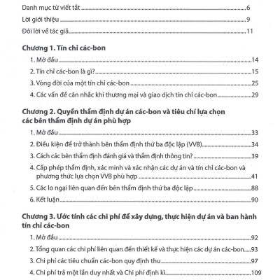 Tín Chỉ Các Bon Trên Thế Giới Và Việt Nam - Từ Lí Thuyết Đến Thực Tiễn (Bìa cứng) 