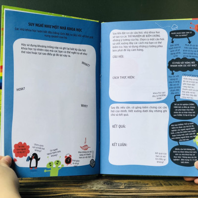 Sách Khời điểm tư duy Khoa học - phát triển tư duy