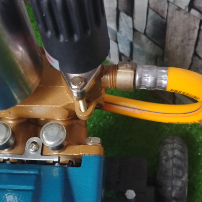 BỘ MÁY XỊT RỬA XE KÉO DÂY CUDROA AMAXGOLD AM600A (3KW) - HÀNG CHÍNH HÃNG