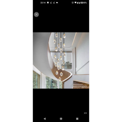 Đèn thả thông tầng,quả đèn thả phale, đèn trần phale trang trí, đèn thông tầng, đèn trang trí, đèn decor HTK027 DT