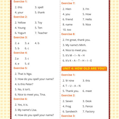 20 Ngày Ôn Tập Toàn Diện Kiến Thức Tiếng Anh Lớp 3