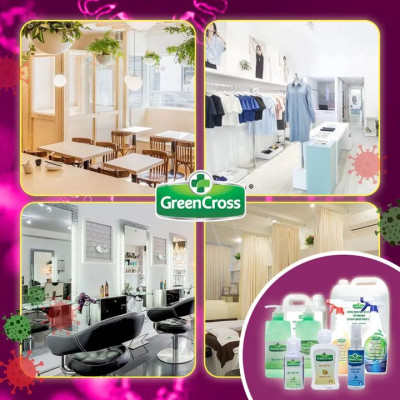 Combo GEL rửa tay kháng khuẩn vượt trội Green Cross Can 5L Tiết kiệm