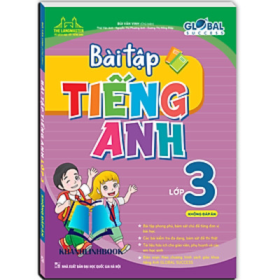 Sách - GLOBAL SUCCESS - Bài tập tiếng anh lớp 3 (không dáp án )