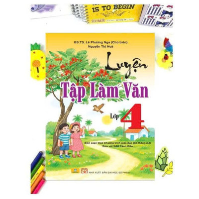 Sách - Luyện Tập Làm Văn Lớp 4 ( Theo Chương Trình GDPT mới ) - Cánh Diều - Ndbooks