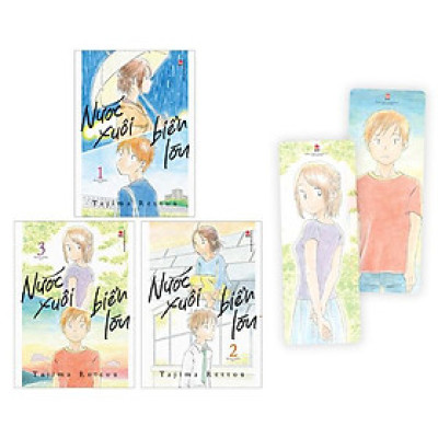 Bộ Manga - Nước Xuôi Biển Lớn: Tập 1 - 3 (Bộ 3 Tập) - Tặng Kèm 2 Bookmark PVC