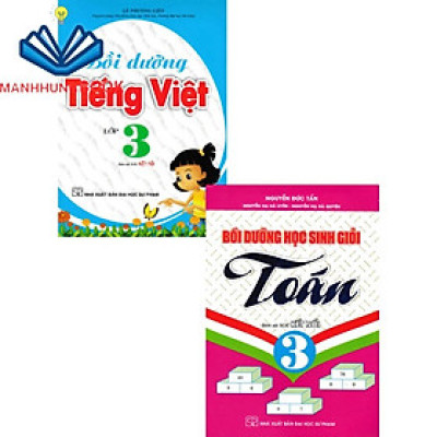 sách - combo bồi dưỡng toán + tiếng việt 3 (bám sát sgk kết nối)