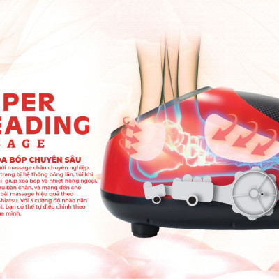 |GIÁ SỐC| Máy Massage Chân - Gintell G-Feetie Plus | 1 Năm Bảo Hành Chính Hãng