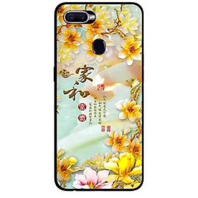 Ốp lưng dành cho Oppo A12 / A5s (A7) mẫu Chữ Hoa Vàng