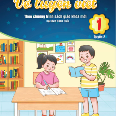 Sách - Combo 2 cuốn Vở Luyện Viết Lớp 1 - Biên soạn theo chương trình Cánh Diều - ndbooks