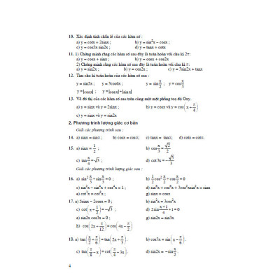  500 Bài Toán Chọn Lọc 11 (dùng chun g cho các bộ sgk hiện hành)