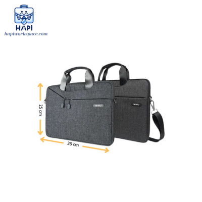 Túi đeo đựng laptop WiWU City Bag Wi-City-13.3/15.6/17.3 inch: Mỏng nhẹ, tối giản, thanh lịch, bảo vệ tốt