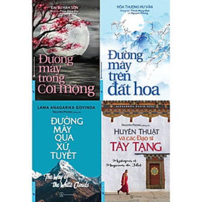 Bộ Sách Nguyên Phong - Combo Hành Trình Tâm Linh Tây Tạng & Thiền Đạo - Tác Giả Nguyên Phong - Bìa mềm - First News