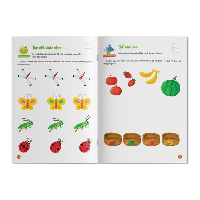 Sách - Học Toán Thật Đơn Giản - 2-3 Tuổi - Tập 1 - Đông A