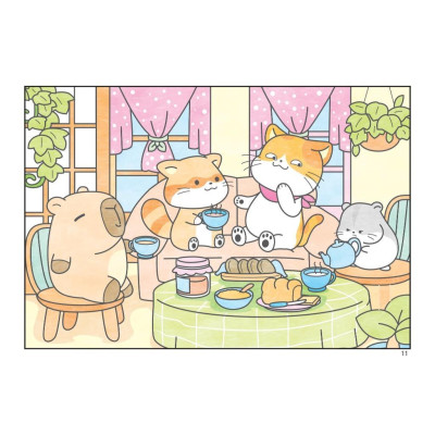 Sách Tô Màu Healing , Thư Giãn Dành Cho Mọi Lứa Tuổi (64 Trang - 31 Chủ Đề) - Minh Thắng