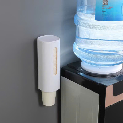 Hộp đựng ly giấy treo tường, hộp đựng ly nhựa, giá để cốc giấy có móc treo, giá đựng cốc nhựa