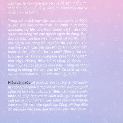 Cảm Xúc Tại Nơi Làm Việc (Sách Chuyên Khảo)