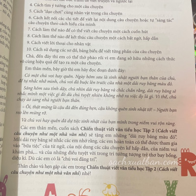 Sách Chiến thuật Viết văn tiểu học Tập 2