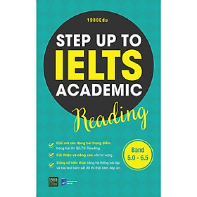 Sách - Step Up To Ielts Academic Reading - 1980Edu - 1980 Books