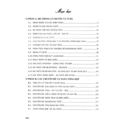 Sách - Combo 2 cuốn Chuyên Khảo Đa Thức + Phương Trình Hàm