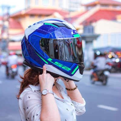 Mũ Bảo Hiểm Fullface Hai Kính LS2 FF320 Stream EVO