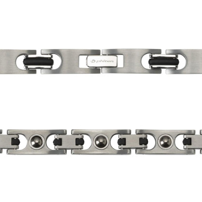 Vòng tay Phiten titanium hard coat metax (slim) JX923004/JX923005