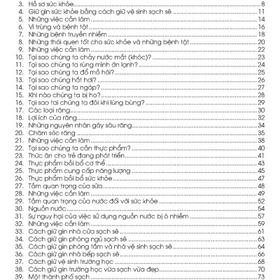 Combo 2 Quyển Kiến Thức Và Kỹ Năng Dành Cho Học Sinh: Những Việc Cần Làm + Giữ Gìn Vệ Sinh