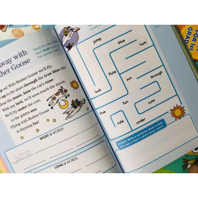 Sách Summer Brain Quest Grade 1 & 2 ( 6 - 7 tuổi )