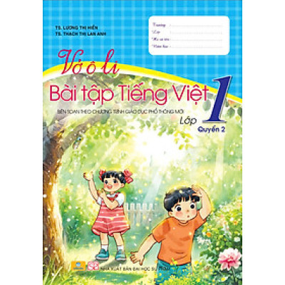 Sách - Vở Ô Li Bài Tập Tiếng Việt 1 - Biên Soạn Theo Chương Trình GDPT mới - ndbooks
