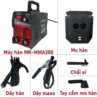 MÁY HÀN ĐIỆN TỬ MR-MMA200 - MARULA - HÀNG CHÍNH HÃNG