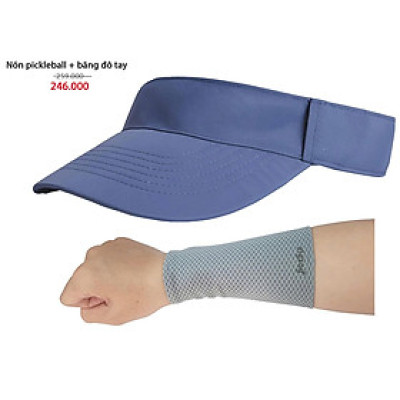 Combo nón thể thao + băng đô tay