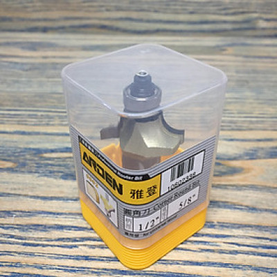 Mũi phay, mũi soi, mũi cắt vát cạnh tròn lồi 1/2"x5/8"(R=7.96mm) ARDEN