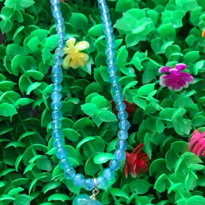 SỢI DÂY CHUYỀN ĐẸP XUẤT SẮC ĐÁ AQUA VIP MẶT TRÁI TIM  DÂY CHUYỀN ĐEO ĐẸP SANG - NHẸ NHÀNG - TỊNH TÂM  ĐẸP LẮM LUÔN NHE CHỊ EM ƠI  MÀU XANH AQUA NHẸ NHÀNG ĐẸP 100% ĐÁ THIÊN NHIÊN