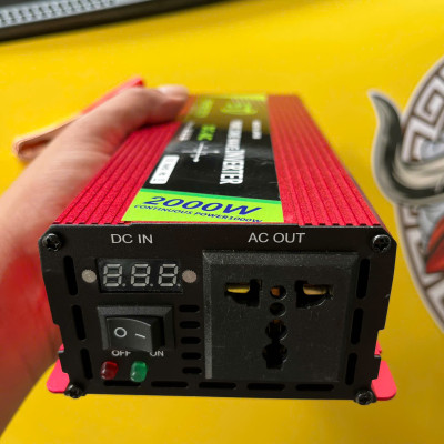 Bộ Biến Tần Kích 12V Lên 220V - 2000W Nhật Bản Inverter Sóng Sin Chuẩn – Loại Xịn, Siêu Bền