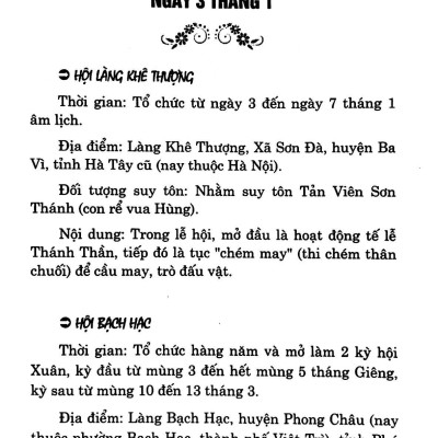 Lễ Tết 365 Ngày