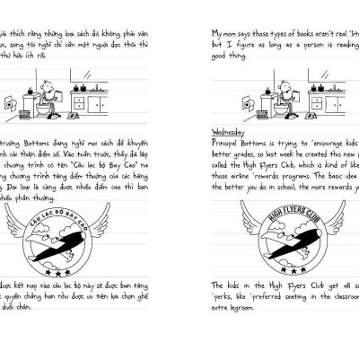 Diary Of A Wimpy Kid - Nhật Ký Chú Bé Nhút Nhát - Tập 18: Out Trình - No Brainer (Song Ngữ Việt-Anh)