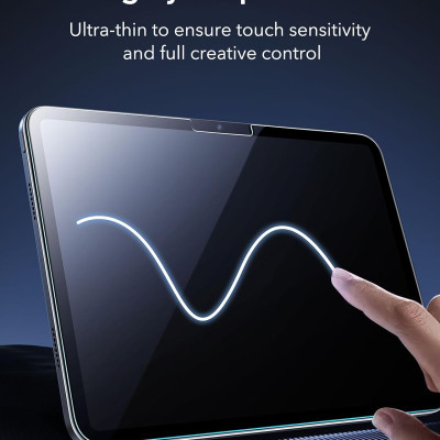 Miếng dán kính cường lực bảo vệ màn hình cho iPad Air 6 11 inch 2024 ESR Tempered-Glass Screen Protector - Hàng Chính Hãng