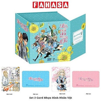 Boxset Lời Nói Dối Tháng Tư - Tặng Kèm 2 Card Nhựa Hình Nhân Vật (Bộ 12 Tập)