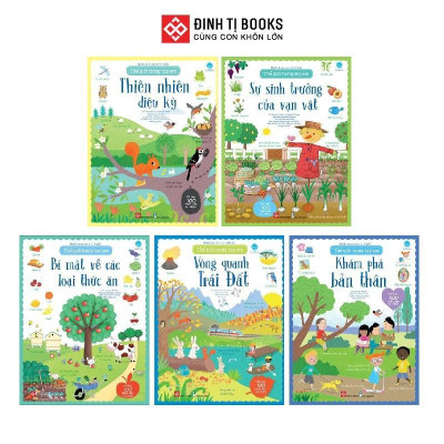 Sách - Thế Giới Trong Tay Em - Bách Khoa Tri Thức Thú Vị Dành Cho Trẻ 3 - 10 Tuổi - Felicity Brooks - Đinh Tị Books