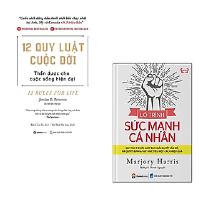 Combo 2 cuốn sách Tư Duy - Kĩ Năng Sống: 12 Quy Luật Cuộc Đời: Thần Dược Cho Cuộc Sống Hiện Đại + Lộ Trình Sức Mạnh Cá Nhân