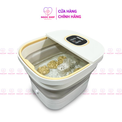 Máy massage chân tự động cao cấp gấp gọn OROMI ORM-KW275C - Bồn ngâm chân mát-xa điều khiểu từ xa