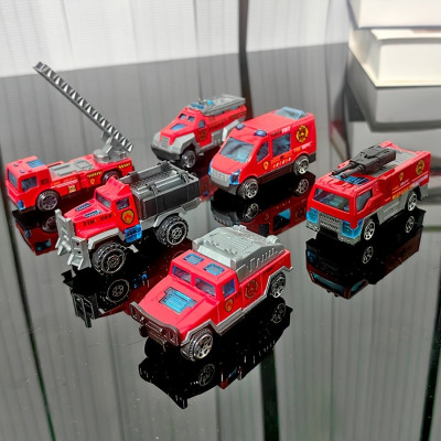 1087-8 Mô hình Ô tô sắt - 12pcs/Hộp (KT 7.3x2.7x2.5cm)