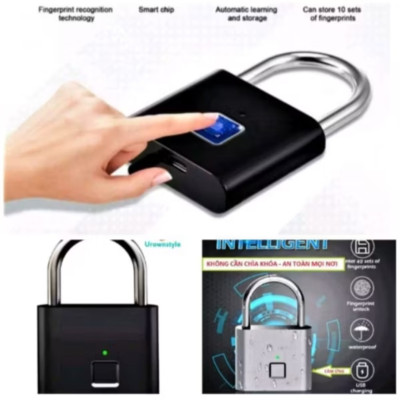 KHÓA CỬA CHỐNG TRỘM CẢM ỨNG VÂN TAY THÔNG MINH