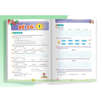 Sách - Phiếu Ôn Hè Toán Lớp 2 - Megabook