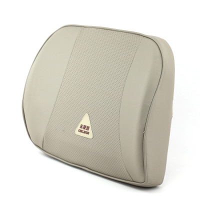 Tựa Lưng Ô Tô Cao Su Non Bọc Da CHELAIYA MS002 Màu Xám